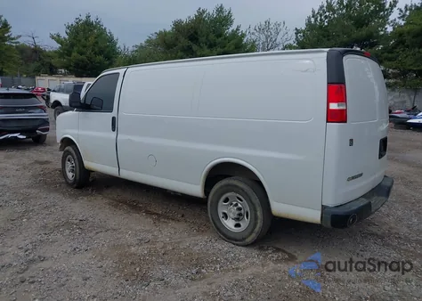 2021 Chevrolet Express Cargo Rwd 2500 Regular Wheelbase Wt z USA, uszkodzony, nr VIN 1GCWGAFPXM1149144